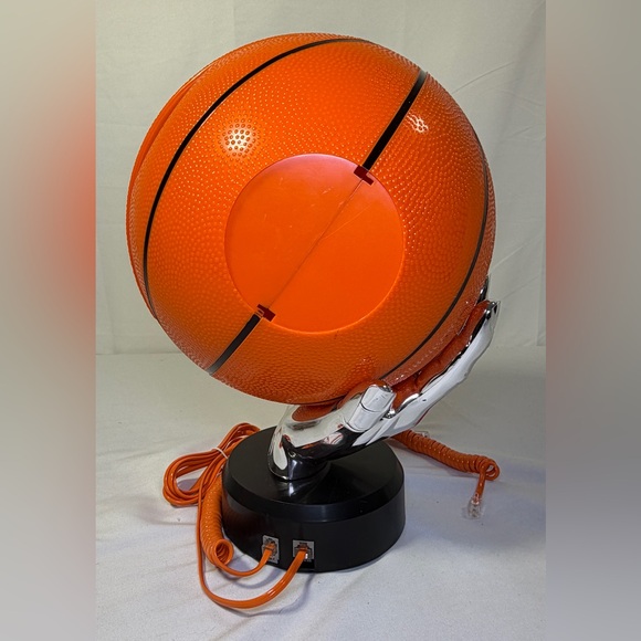 Vintage NBA Basketball Fone Phone Desk Telephone w/ Box Stickers Manual 1996 New - Picture 10 of 15
